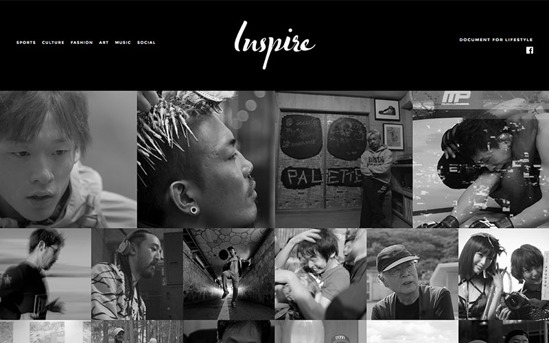 ドキュメンタリーサイト『inspire』