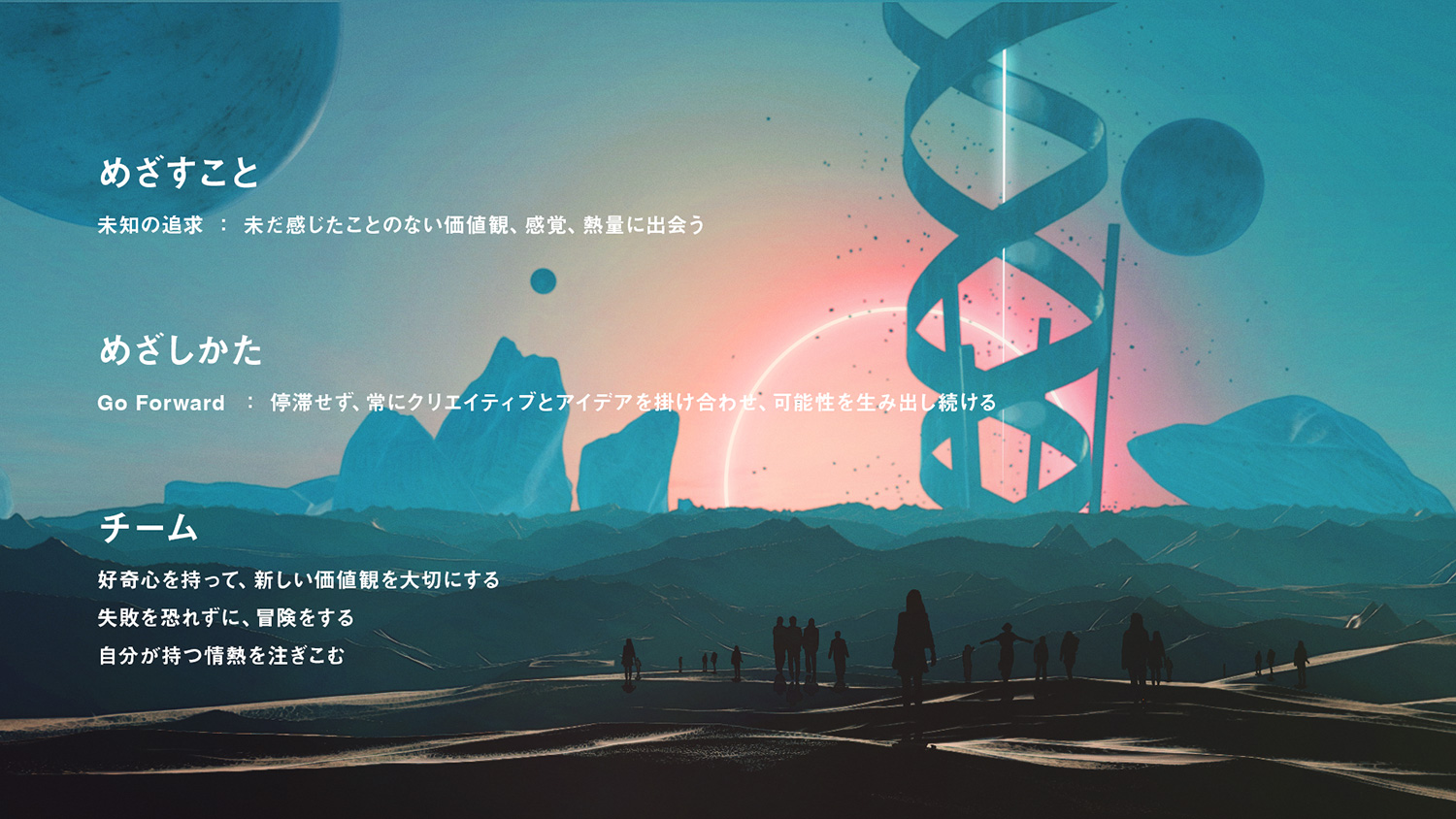 Helixesのビジョン